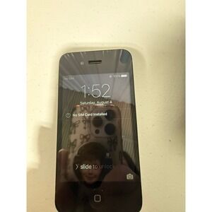 Apple iPhone 1st Generation 8GB Silver Black Model A1203 Vintage Smartphone